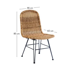 CASA ACACIA Pieds De Table X Set De 2 Naturel* Tables À Manger