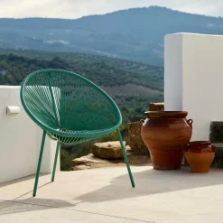 CASA ACAPULCO Chaise Lounge Aqua* Fauteuils De Jardin