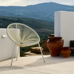 CASA ACAPULCO Chaise Lounge Blanc* Fauteuils De Jardin