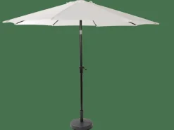 CASA ALU Parasol Sans Pied De Parasol Blanc* Parasols