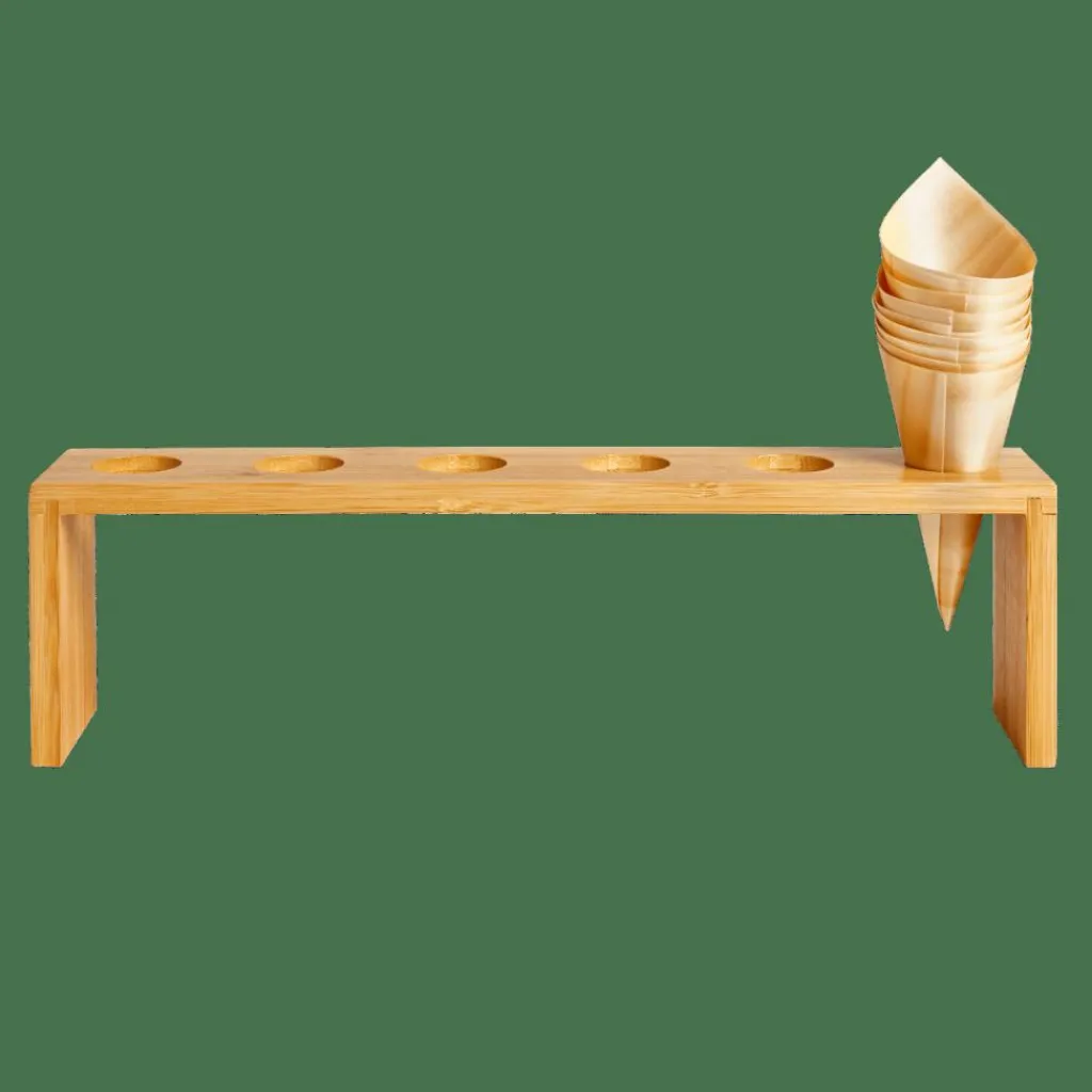 CASA APERO Support Pour Cornets Naturel* Apéritif Et Tapas