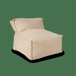 CASA BAGIE Fauteuil Pouf Poire Beige* Fauteuils|Poufs