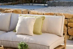 CASA BAMBOLETTE Banc Lounge Aspect Bambou* Salon De Jardin