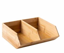 CASA BAMBOO Boîte De Rangement à Fins Herbes Naturel* Boîtes Métalliques|Boîtes De Conservation