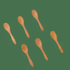 CASA BAMBOO Cuillères Set De 6 Naturel* Ménagères