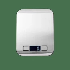 CASA BASIC Balance De Cuisine Digital Métal, Argent* Aide Cuisine
