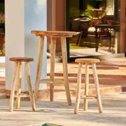 CASA BATANG Table De Bar (plateau) Naturel* Tables Hautes