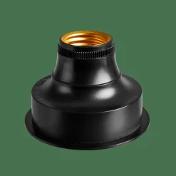 CASA BATI Douille Lampe Pile E27 Noir* Ampoules Led|Guirlandes Lumineuses