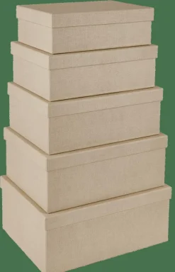 CASA BIGSO Boîte De Rangement XL Naturel* Boîtes De Rangement