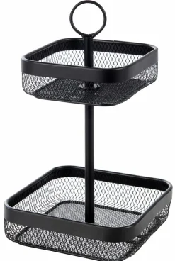 CASA BLACK LUNAR Panier Ovale 2 Pièces Noir* Accessoires De Cuisine