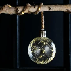 CASA BLOXEM Boule Déco 20 LEDs Transparent* Ampoules Led