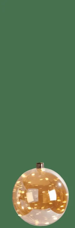 CASA BLOXEM Boule Déco Avec 21 LEDs Doré* Ampoules Led