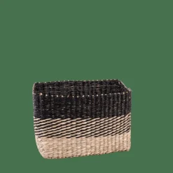 CASA BOBO Panier Tiroir Noir, Naturel* Paniers Tiroirs