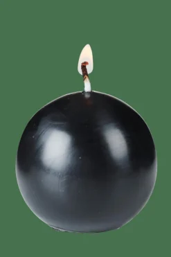 CASA BOLA Bougie Boule Noir* Bougies
