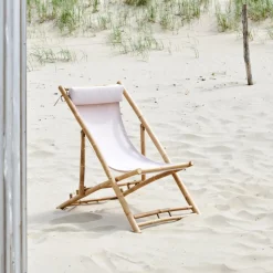 CASA CABO Blanc, Naturel* Chaises De Plage
