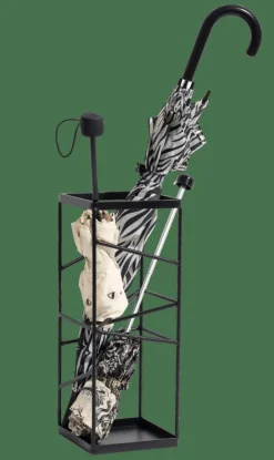 CASA CAOS Bac à Parapluies Noir* Bacs Parapluies