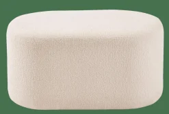 CASA CAPSULE Pouf Blanc* Poufs