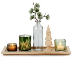 CASA CARINA Set Partylight 6 Pièces Multicolore* Porte-Bougies|Automne