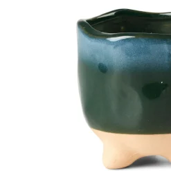 CASA CERAMIC Bougie Dans Un Pot Bleu* Bougies