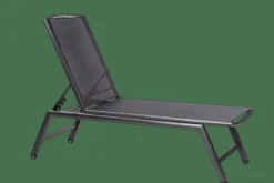 CASA COMFORT Chaise Longue Noir* Chaises Longues