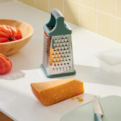 CASA CUISINO Râpe Tour Avec Récipient Vert* Aide Cuisine