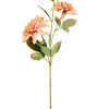 CASA DAHLIA Tige De Fleurs Pêche* Fleurs Artificielles