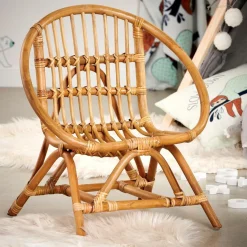 CASA DORA Chaise Pour Enfants Naturel*Enfant Kids|Meubles Pour Enfants