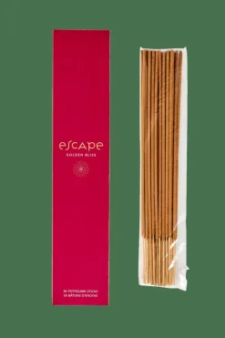 CASA ESCAPE GOLDEN BLISS Encens 30 Bâtonnets Bordeaux* Articles Parfumés