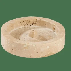 CASA ESCAPE Porte-encens Porte-encens Travertin Beige* Articles Parfumés