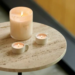 CASA ESCAPE WORLD GOA Bougie Parfumée Dans Un Verre Blanc, Vieux Rose* Bougies Parfumées|Bougies