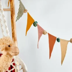 CASA FESTI Guirlande Drapeaux Multicolore* Kids