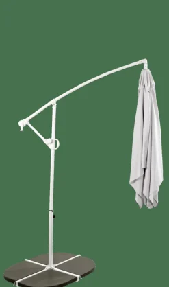 CASA FIJI Parasol Déporté Sans Pied De Parasol Gris Clair* Parasols