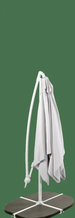 CASA FIJI Parasol Déporté Sans Pied De Parasol Gris Clair* Parasols