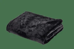 CASA FLANELLA Plaid Gris Foncé* Plaids