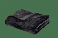 CASA FLANELLA Plaid Gris Foncé* Plaids