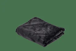 CASA FLANELLA Plaid Gris Foncé* Plaids