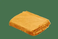 CASA FLANELLA Plaid Jaune Foncé* Plaids