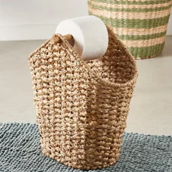 CASA FLORES Porte-rouleau WC Porte-magazines Naturel* Accessoires Wc