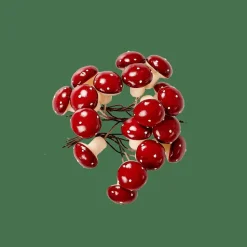 CASA FOAM Champignon Déco Rouge Foncé* Figures Déco