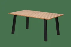 CASA FORMAX Table De Jardin Avec Pieds Natural/noir* Tables De Jardin
