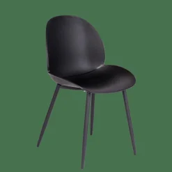 CASA FREYA Chaise De Salle à Manger Noir* Chaises De Salle À Manger