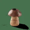 CASA FUNGI Bougeoir Brun* Bougeoirs|Automne