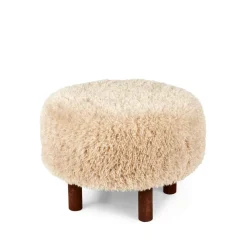 CASA FUZZ Tabouret Beige* Tabourets