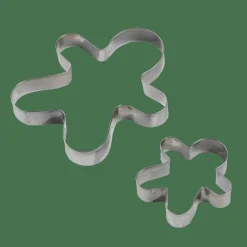 CASA GINGERBREAD Emporte-pièces Set De 2 Argent* Moules