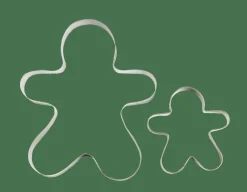 CASA GINGERBREAD Emporte-pièces Set De 2 Argent* Moules