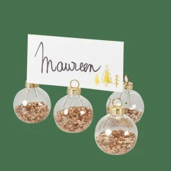 CASA GLANCY Porte-noms Set De 4 Transparent* Porte-Noms