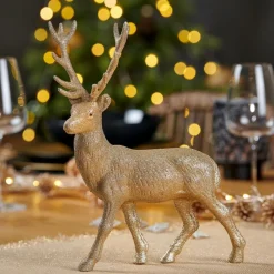 CASA GOLD DEER Décoration Doré* Figures Déco