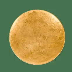 CASA GOLDFOIL Assiette Déco Doré* Decoration Murale|Assiettes Deco