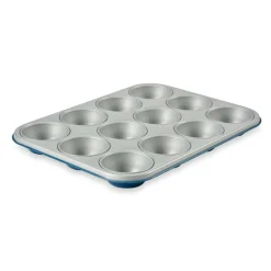 CASA GREENBAKE Moule à Pâtisserie Pour 12 Muffins Bleu* Moules