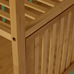 CASA HELGE Porte-vêtements Naturel* Étagères